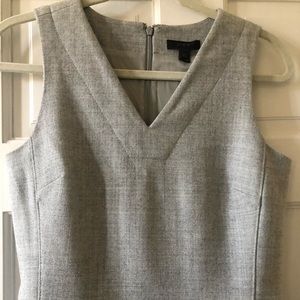 J.Crew Heather Grey Wool Dress